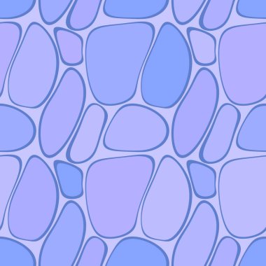 Soyut deniz taşları kumaşlar, ambalajlar, hediyeler, kartlar, çocuklar ve ambalaj kağıtları için kusursuz desenler.