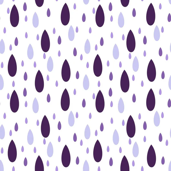 Kids seamless water drops pattern for fabrics and textiles and linens and gifts and wrapping paper — Stock Photo, Image
