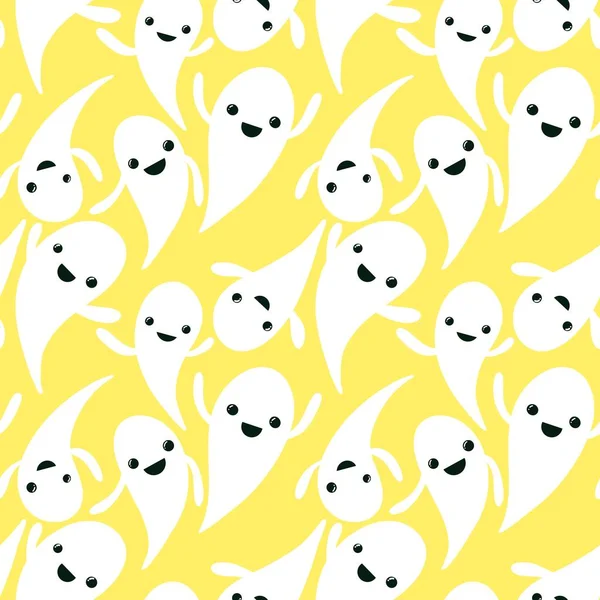 Duvar kağıtları, ambalajlar, hediyeler, kartlar, çarşaflar, çocuklar ve kumaşlar için kusursuz bir hayalet deseni.