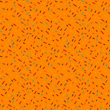 Çocuklar kumaşlar, ambalajlar, hediyeler, çarşaflar ve ambalaj kağıtları için şekersiz şeker serpintileri serpiştiriyor. 