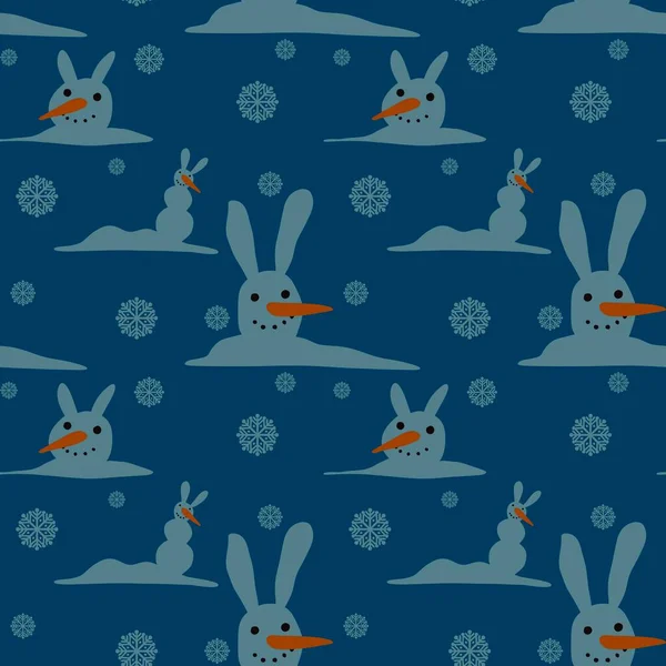 Kumaşlar, ambalajlar, hediyeler, kartlar, çocuklar ve ambalaj kağıtları için kusursuz kardan adam deseni