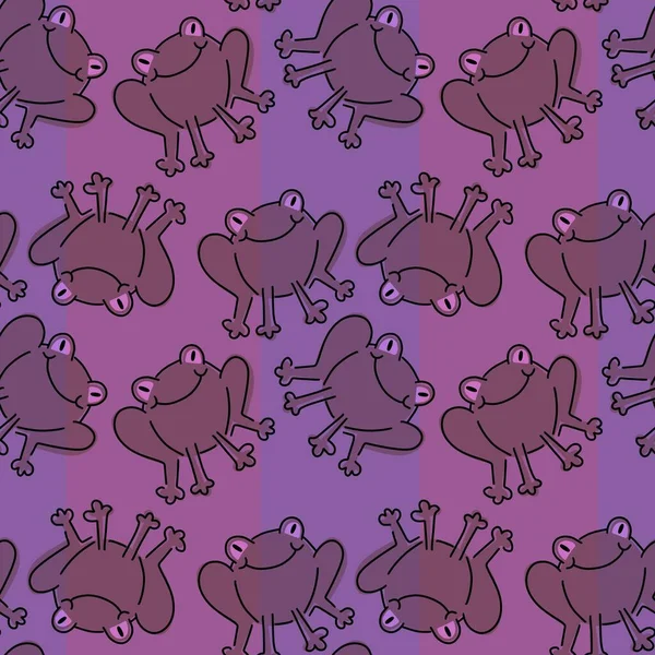 Kumaşlar, tekstil, ambalajlar, hediyeler, kartlar, çarşaflar ve hobiler için kusursuz küçük kurbağalar.