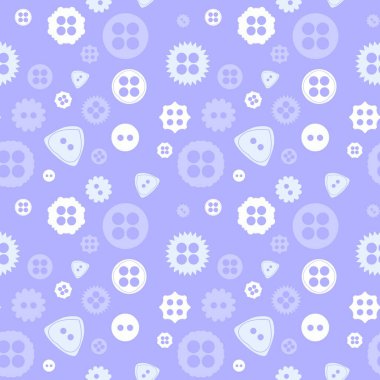 Hobiler kumaşlar, tekstil ve ambalajlar, hediyeler ve çocuklar için dikişsiz düğme deseni