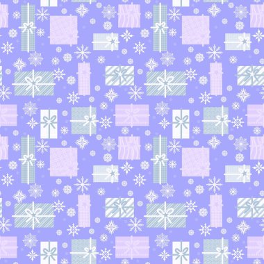 Kusursuz yeni yıl ağaçları, kumaşlar, tekstil ve ambalajlar, çocuklar ve ambalaj kağıtları için hediyeler.