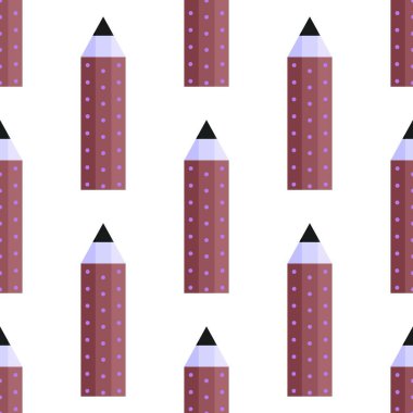 Okullu çocuklar duvar kâğıtları, kumaşlar, tekstil ve paketleme, hediyeler ve ambalaj kağıtları için kusursuz kalem desenleri.