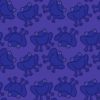 Kumaşlar, tekstil, ambalajlar, hediyeler, kartlar, çarşaflar ve hobiler için kusursuz küçük kurbağalar.