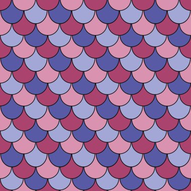 Yazın kumaşlar, tekstil ve ambalajlar, hediyeler, kartlar, çarşaflar ve çocuklar için kusursuz balık pulları.