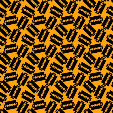 Duvar kağıtları, ambalajlar, hediyeler, kartlar, çarşaflar ve kumaşlar için kusursuz Cadılar Bayramı deseni.