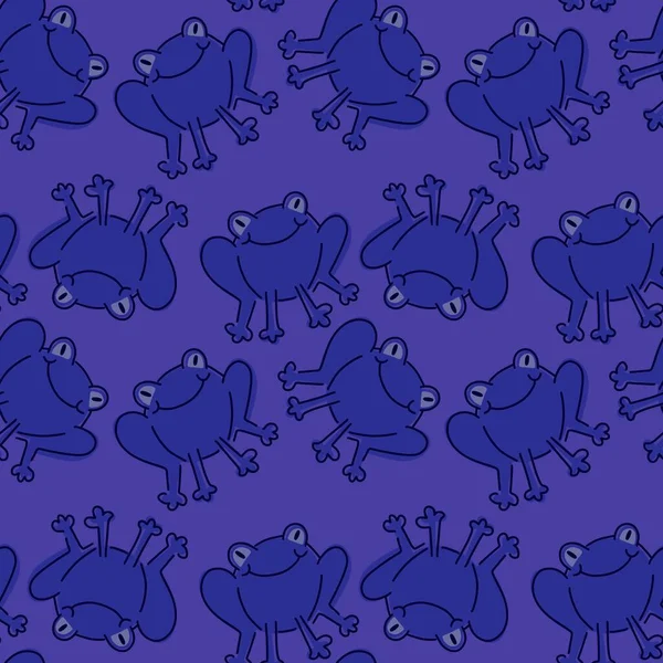 Kumaşlar, tekstil, ambalajlar, hediyeler, kartlar, çarşaflar ve hobiler için kusursuz küçük kurbağalar.