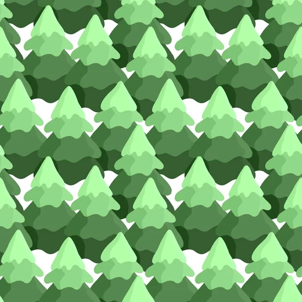 Yılbaşı hediyeleri ve kumaşlar için kusursuz noel ağacı deseni