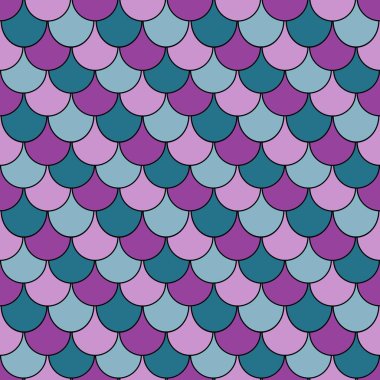 Yazın kumaşlar, tekstil ve ambalajlar, hediyeler, kartlar, çarşaflar ve çocuklar için kusursuz balık pulları.