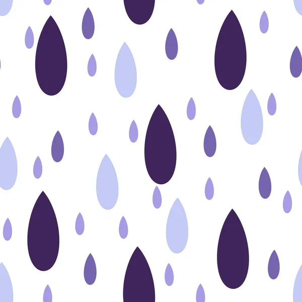 Kids seamless water drops pattern for fabrics and textiles and linens and gifts and wrapping paper — Fotografia de Stock