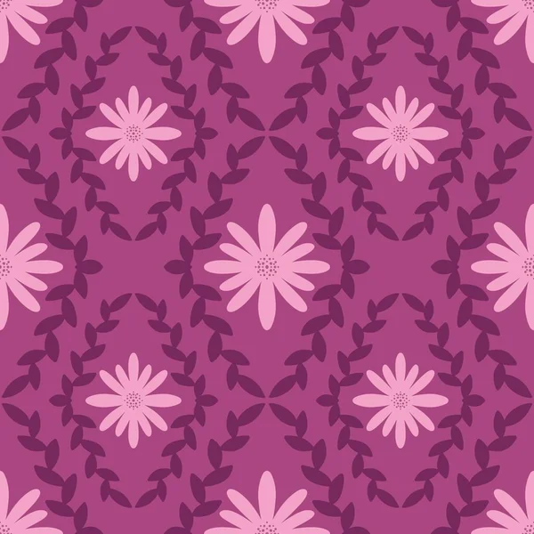 Kumaşlar, tekstil ve ambalajlar, hediyeler, kartlar, çarşaflar ve çocuklar için çiçeksiz çiçek deseni.