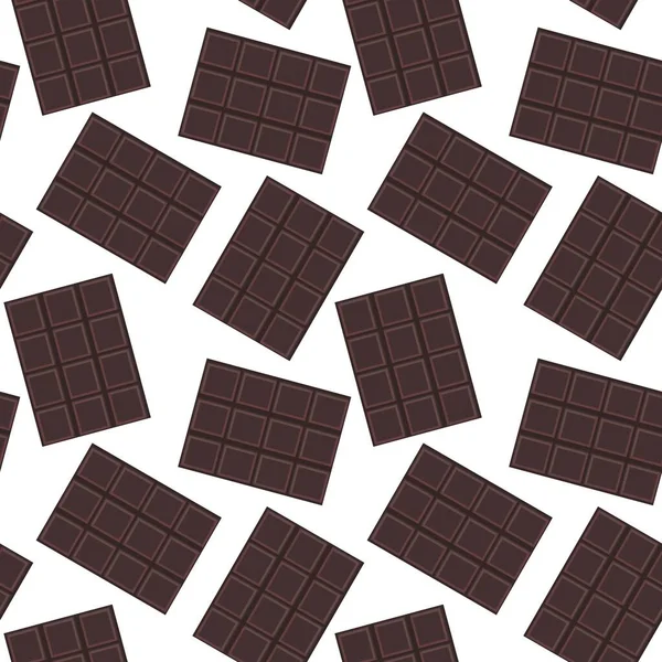 Kumaşlar, tekstil ve ambalajlar, hediyeler, kartlar, çarşaflar ve çocuklar için kusursuz çikolata deseni.
