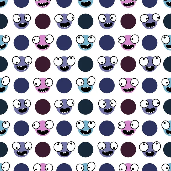 Çocuklar, tekstil, ambalaj, hediyeler, kartlar, çarşaflar ve ambalaj kağıtları için kusursuz uzaylı desenleri.