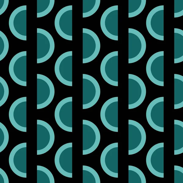 Geometric seamless half circle pattern for fabrics and packaging and gifts and cards and linens and kids — Zdjęcie stockowe
