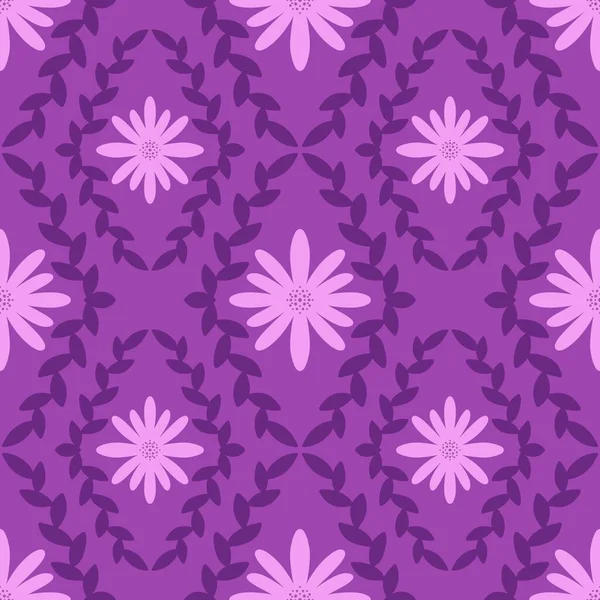 Floral seamless flower pattern for fabrics and textiles and packaging and gifts and cards and linens and kids — Stock Photo, Image
