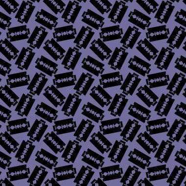 Duvar kağıtları, ambalajlar, hediyeler, kartlar, çarşaflar ve kumaşlar için kusursuz Cadılar Bayramı deseni.