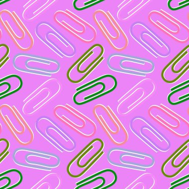 Kumaşlar, ambalajlar, çarşaflar ve çocuklar ve paket kağıtları ve ofis kağıtları için kusursuz ataç deseni.