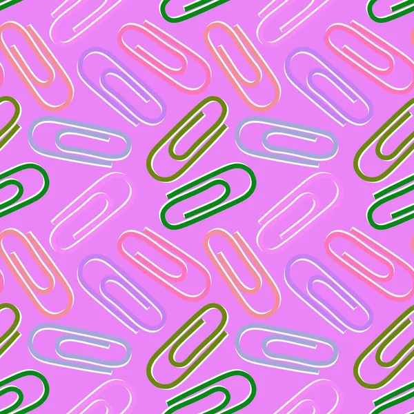 Kumaşlar, ambalajlar, çarşaflar ve çocuklar ve paket kağıtları ve ofis kağıtları için kusursuz ataç deseni.