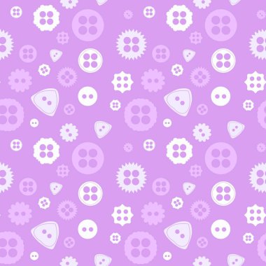 Hobiler kumaşlar, tekstil ve ambalajlar, hediyeler ve çocuklar için dikişsiz düğme deseni