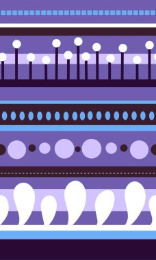 Tekstil, ambalaj, çarşaf ve çocuklar ve ambalaj kağıtları için yaz geometrisi kusursuz etnik şablon