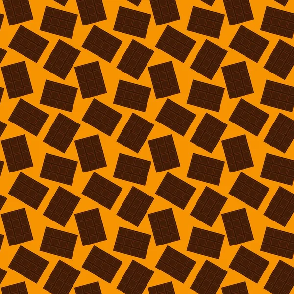 Kumaşlar, tekstil ve ambalajlar, hediyeler, kartlar, çarşaflar ve çocuklar için kusursuz çikolata deseni.