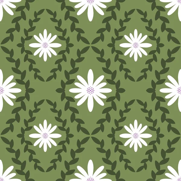 Floral seamless flower pattern for fabrics and textiles and packaging and gifts and cards and linens and kids — Stock Photo, Image