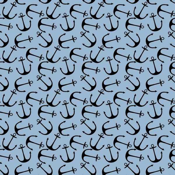 Summer seamless cartoon fish hook pattern for textiles and packaging and linens and kids and wrapping paper — Stockfoto