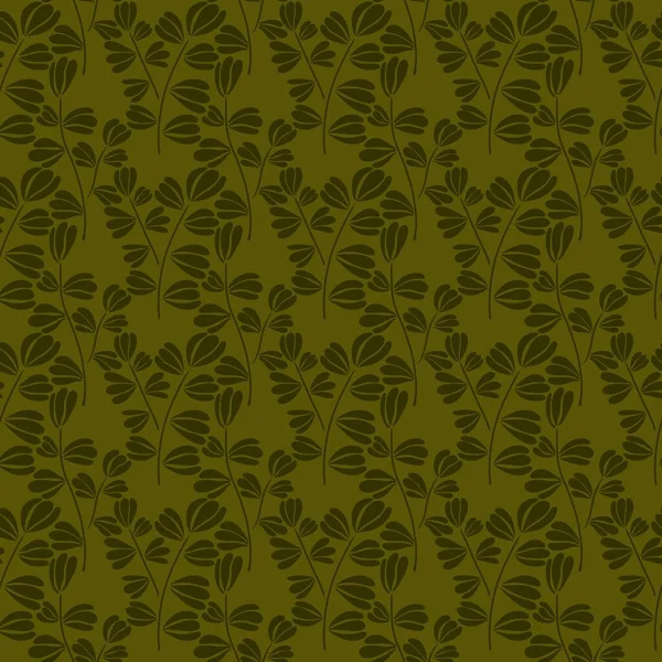 Summer floral seamless coloured leaves pattern for fabrics and packaging and linens and kids and wrapping paper — Foto de Stock