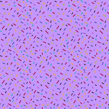 Çocuklar kumaşlar, ambalajlar, hediyeler, çarşaflar ve ambalaj kağıtları için şekersiz şeker serpintileri serpiştiriyor. 