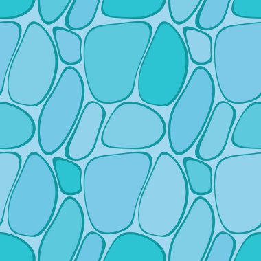 Soyut deniz taşları kumaşlar, ambalajlar, hediyeler, kartlar, çocuklar ve ambalaj kağıtları için kusursuz desenler.