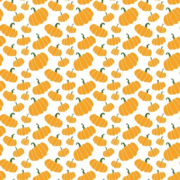Halloween seamless cute pumpkins pattern for textiles and packaging and gifts and kids and wrapping paper — Fotografia de Stock