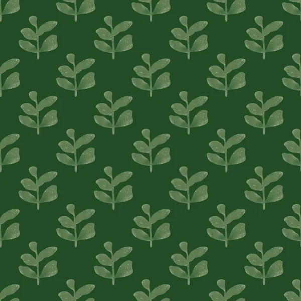 Summer floral seamless coloured leaves pattern for fabrics and packaging and linens and kids and wrapping paper — Photo