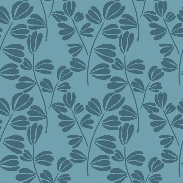 Summer floral seamless coloured leaves pattern for fabrics and packaging and linens and kids and wrapping paper — Zdjęcie stockowe