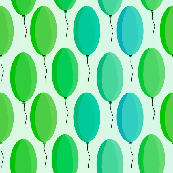 Balloons seamless pattern for kids and gifts and cards and linens and fabrics and wrapping paper — стоковое фото
