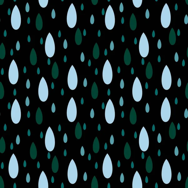 Kids seamless water drops pattern for fabrics and textiles and linens and gifts and wrapping paper — Foto de Stock