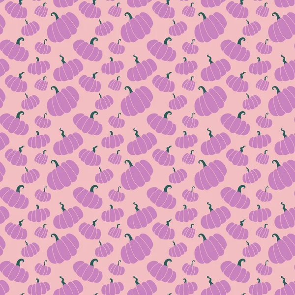 Halloween seamless cute pumpkins pattern for textiles and packaging and gifts and kids and wrapping paper — Stock fotografie