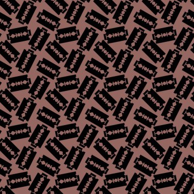 Duvar kağıtları, ambalajlar, hediyeler, kartlar, çarşaflar ve kumaşlar için kusursuz Cadılar Bayramı deseni.