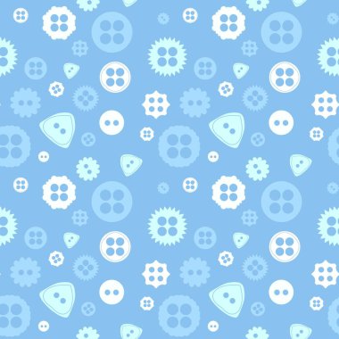 Hobiler kumaşlar, tekstil ve ambalajlar, hediyeler ve çocuklar için dikişsiz düğme deseni