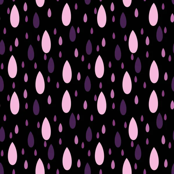 Kids seamless water drops pattern for fabrics and textiles and linens and gifts and wrapping paper —  Fotos de Stock
