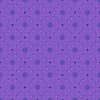 Kumaşlar, tekstil ve ambalajlar, hediyeler, kartlar, çarşaflar ve çocuklar için çiçeksiz çiçek deseni.