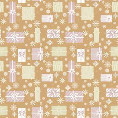 Kusursuz yeni yıl ağaçları, kumaşlar, tekstil ve ambalajlar, çocuklar ve ambalaj kağıtları için hediyeler.