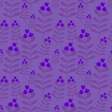 Kumaşlar, tekstil ve ambalajlar, hediyeler, kartlar, çarşaflar ve çocuklar için çiçeksiz çiçek deseni.