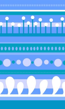 Duvar kâğıtları, kumaşlar, tekstil ve ambalajlar, hediyeler, kartlar, çarşaflar, çocuklar ve ambalaj kağıtları için yaz geometriksiz etnik düzen. Yüksek kalite fotoğraf