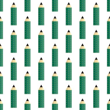School kids seamless pencil pattern for wallpaper and fabrics and textiles and packaging and gifts and wrapping paper. High quality photo