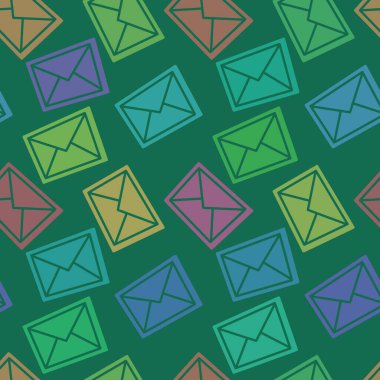 Çocuklar duvar kağıtları, kumaşlar, tekstil ve ambalajlar, hediyeler, kartlar, çarşaflar ve hobiler için kusursuz zarf kalıpları. Yüksek kalite fotoğraf