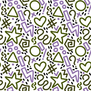 Duvar kâğıtları, kumaşlar, tekstil ve ambalajlar, çarşaflar, hediyeler, kartlar ve hobiler için soyut ve kusursuz desen. Yüksek kalite fotoğraf