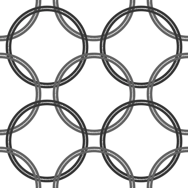 Геометрический Бесшовный Рисунок Круга Точек Обоев Тканей Текстиля Упаковки Подарки — стоковое фото
