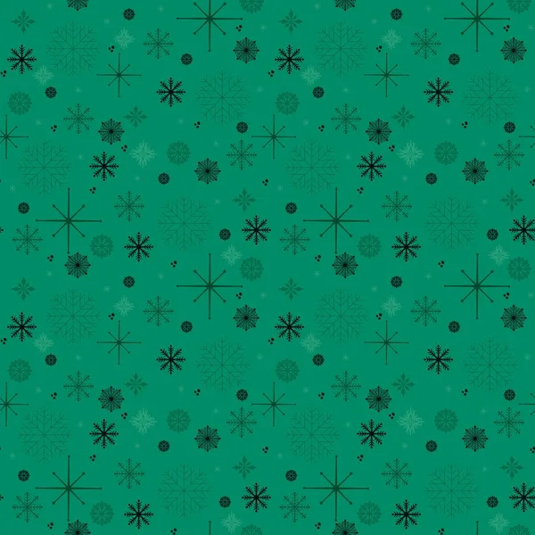 Безшовний Візерунок Сніжинками Синьому Фоні Упаковки Тканин Текстилю — стокове фото